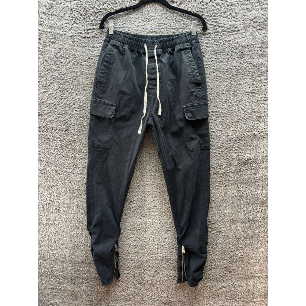 Billionaire Boys Club Tapered‎ Legs Drawstring Cargo Pants Black Mens Size M